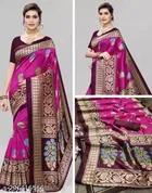 Art Silk Printed Saree for Women 
