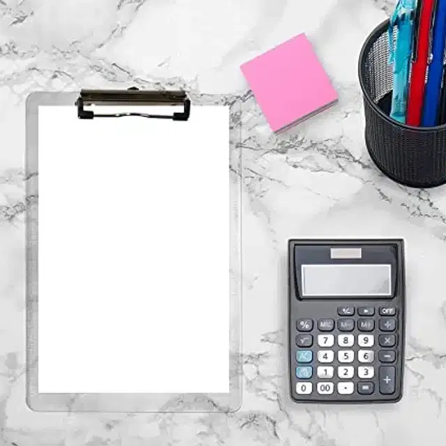 Writing Pad (Transparent, 16.5x23.4 Inches)