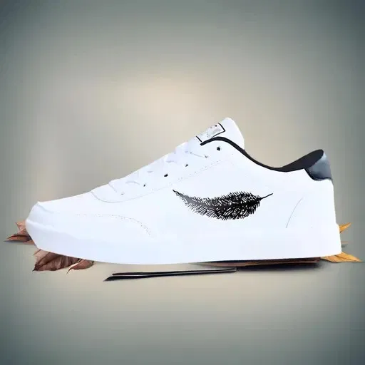 Sneakers for Men (White, 5)