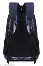 Polyester Backpack for Men & Women, Blue