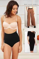 विमेंस स्पैन्डेक्स & नायलॉन वैस्ट शेपवियर 