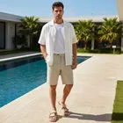 Flipflops for Men, Beige 