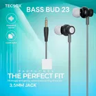 TecSox Bass Bud 23 Wired Earphones