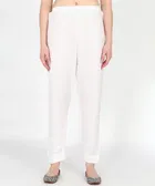 Viscose Rayon Embroidered A-Line Kurti with Pant 