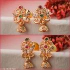 Gold-Plated Earrings/Studs/Bali Combo For Women'S/Girls