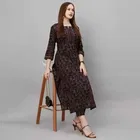 Perna Cotton Kurtis Women's Printed Pattern Cotton Kurti with Pant kurta set (XL)