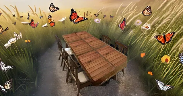 PVC Placemats for Dining Table (Multicolor, Pack of 6)