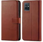 VIVO Y75 5G Artificial Leather Mobile Cover 