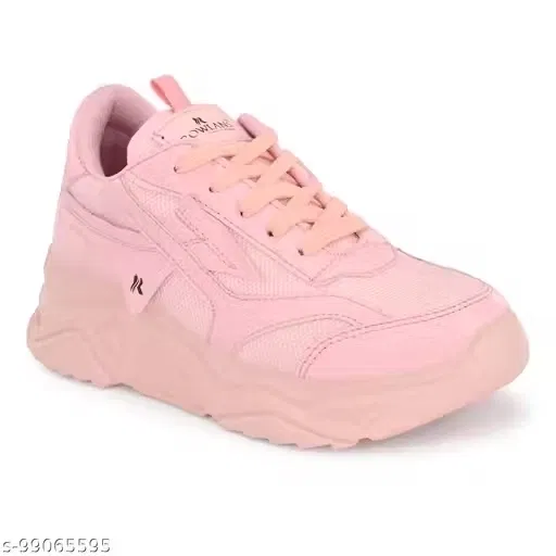 Sports Shoes for Women (Pink, 8)