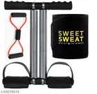 Double Spring Tummy Trimmer with Sweat Belt & Toning Tube 
