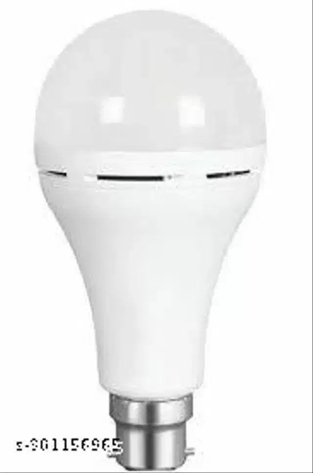 Mini Rechargeable Emergency Light Bulb (White, 9 W)