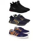 Men's Lace Up Lightweight Sports Shoes 