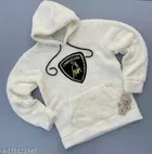 Woolen Full Sleeves Hooded Sweatshirt for Men 