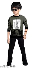 Cotton Clothing Set for Boys, Multicolour 