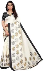 Yashika Designer Women's Saree Art Silk With Unstitched Blouse Piece 