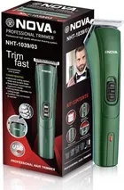 NOVA NHT 1039/03 USB Trimmer 45 min Runtime 5 Length Settings  (Green)