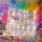 54 Pcs 9th Birthday Decoration kit, Multicolour, Set of 1