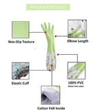 PVC Dishwashing Cleaning Gloves
