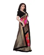 Art Silk Printed Saree for Women 