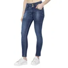 Denim Straight Fit Jeans For Women, Blue 