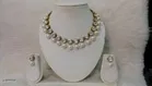 Alloy Necklace with Earrings for Women 