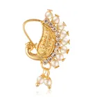 Designer Gold Plated Nosepin for Women 