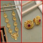 Alloy Necklace & 1 Pair Earrings for Women 
