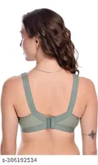 Cotton Blend Solid Non Padded Bras for Women 