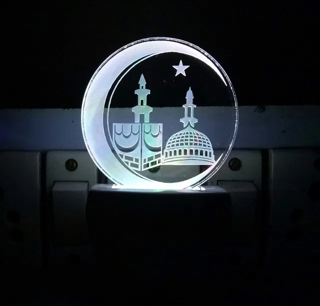 3D Illusion LED Night Lamp (Multicolor)