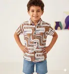 Cotton Blend Shirt for Kids 