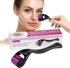 Plastic Derma Face Roller (Black)