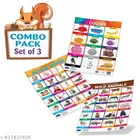 Bookford Publications My small chart Wild Animals, Action Words & Colors 