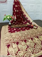 Banarasi Silk Zari Woven Saree for Women 