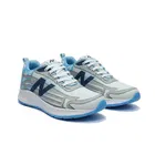 Lightweight Stylish Sports Shoes for Men, Grey & Blue 