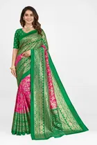 Art Silk Printed Saree for Women 