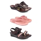 Combo of Heels with Slippers & Flats for Women 