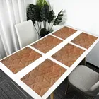 PVC Printed Dining Table Placemats 