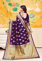 Banarasi Silk Zari Woven Saree for Women 