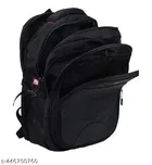 Polyester Backpack for Men & Women, Black