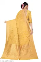 Cotton Zari Woven Saree for Women 