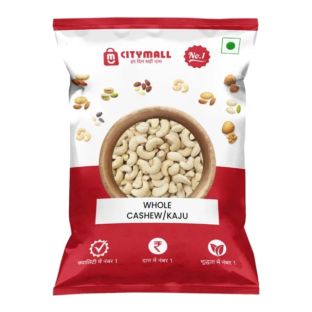 Citymall No.1 Whole Cashew/Kaju 50 g