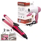 2 in 1 Hair Straightener with Dryer 
