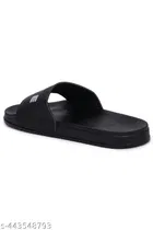 Sliders for Men, Grey & Black 