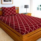 Polycotton Single Bedsheet with Pillow Cover 60x90 Inch 