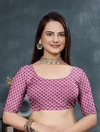 Georgette Printed Saree for Women 