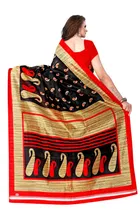 Silk Printed Saree for Women 