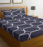 Glace Cotton Queen Size Bedsheet with 2 Pillow Cover 