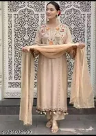 Art Silk Kurta Set for Women 