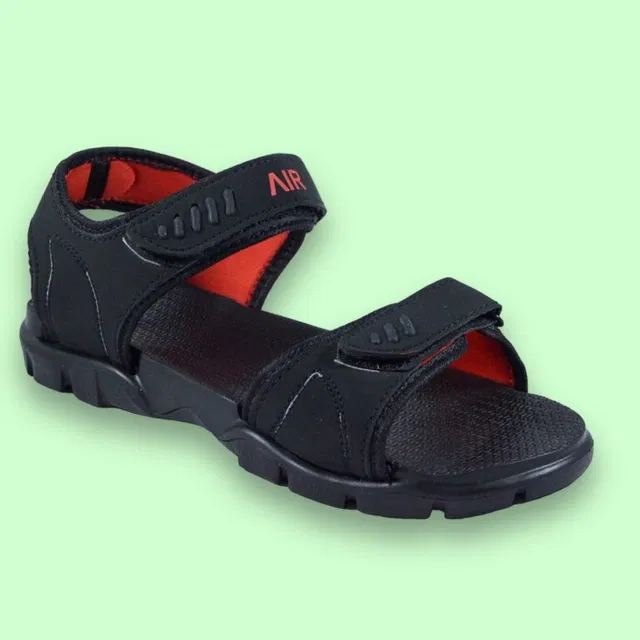 Sandals for Men (Black, 9)