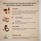 CADDIM NATURALS Sandalwood & Saffron De-Tan Soap, Pack of 3 